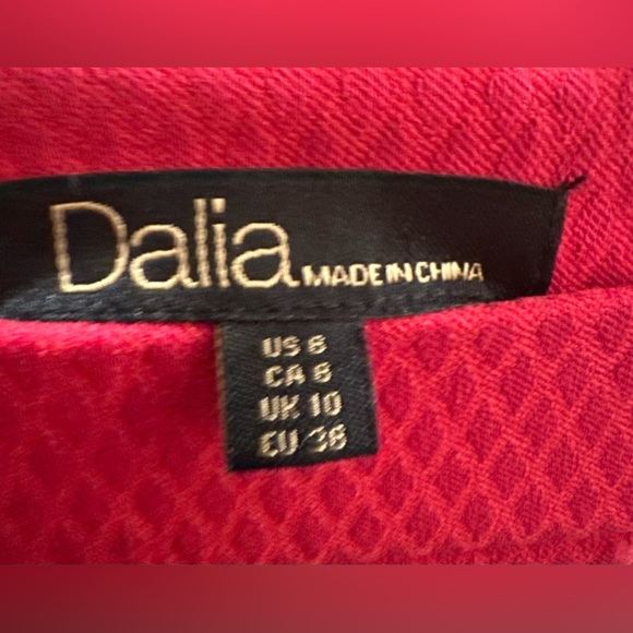 Vibrant Red Textured Pants - Picture 5 of 6